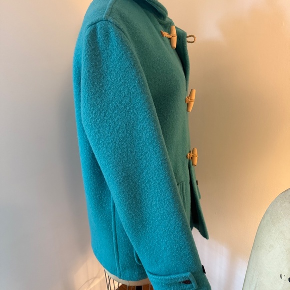 Gloverall Duffle Jacket, Turquoise Excellent Condition - Picture 4 of 11